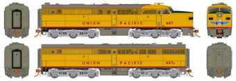 PA-1 & PB-1 Alco of the Union Pacific #607/607B - digital sound fitted