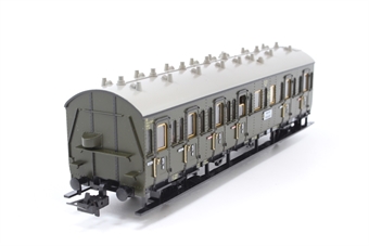 4-wheel 2nd/3rd compartment coach of the DRG