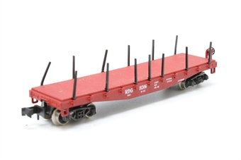 40' standard flat car of the Reading Railway - red 91306