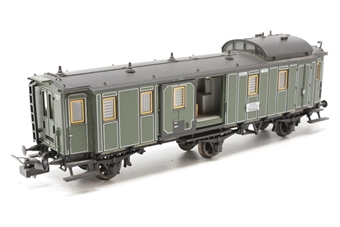 Express baggage car of the Royal Bavarian State Railway