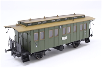 Passenger Coach of the German KWStE Epoch I