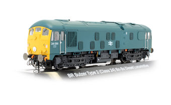 Class 24 24091 in BR Blue