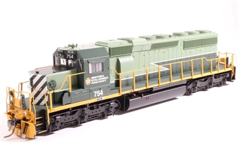 GMD SD40-2 British Columbia BC Rail #754