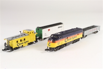 Highballer Chessie Train Set