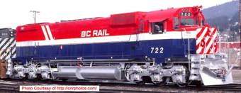 M630 MLW of the BC Rail 722