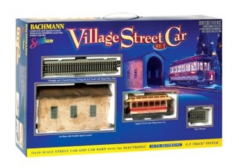 Christmas Street Car Set