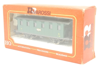 3rd class coach C351 of the Ferrovie Nord Milano