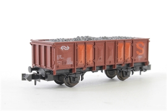 Open Goods Wagon with Coal Load of the NS