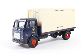 Leyland 4 wheel flatbed with container "British Road Services" Limited edition
