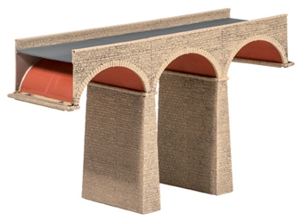 Three arch stone viaduct - plastic kit