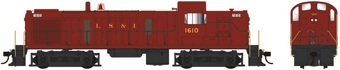 Alco RS3 of the Lake Superior and Ishpeming #1610 - digital sound fitted