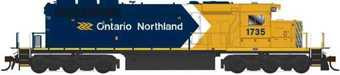 SD40-2 of the Ontario Northland #1735