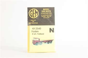 Foden 8-Wheel Flatbed Kit