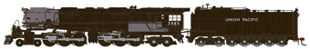 Challenger 4-6-6-4 3985 of the Union Pacific - digital fitted