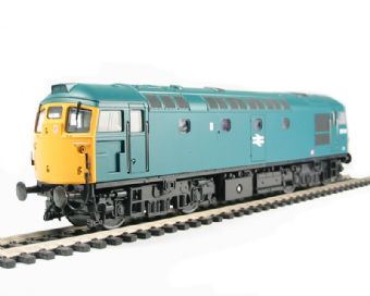 Class 26 BRCW Sulzer diesel D5340 in BR blue with full yellow ends