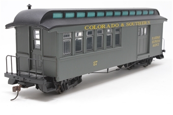 Combine Car -of the Colorado & Southern Railroad