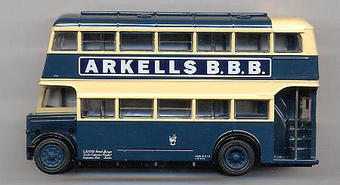 Guy Arab 1 utility 1940's d/deck bus "Swindon Corporation"