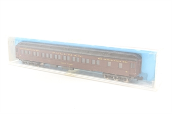 Pullman 12-1-2 sleeper heavyweight of the Pennsylvania Railroad - tuscan red James Logan