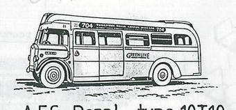 London Greenline AEC Regal 10T10 1938 s/deck bus