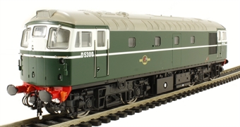 Class 26/0 diesel D5300 in BR green with semi gloss finish