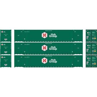 CIMC 53' containers 'Hub Group' - pack of 3