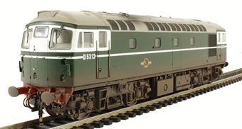 Class 26/0 D5312 in BR green - weathered