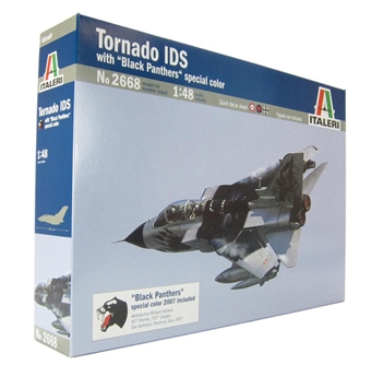 Panavia Tornado IDS ""Black Panthers"" with 'Super Decals sheet' of Italian, RAF and Luftwaffe marking transfers