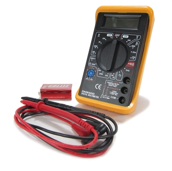Digital Multimeter With Audible Continuity Test