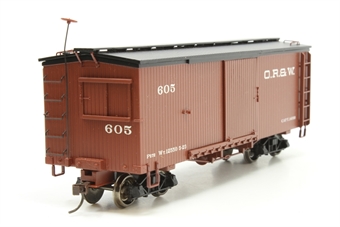 Box Car in Ohio River & Western Livery
