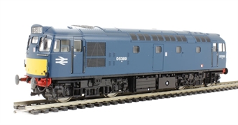 Class 27 D5389 in BR blue with small yellow panels