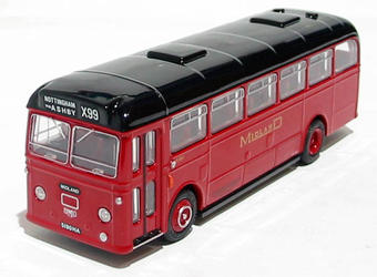 BET Willowbrook Leopard s/deck bus "Midland Red"