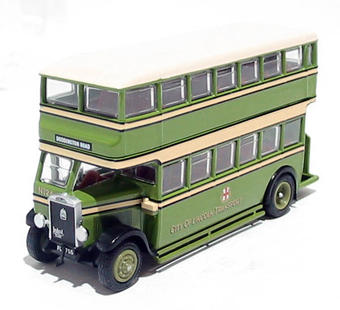 Leyland Titan TD1 with open staircase "City of Lincoln Transport"