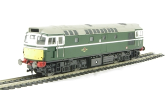 Class 27 D5362 in BR green with small yellow warning panel