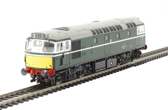 Class 27 D5347 in BR green with small yellow panels