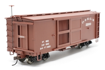 Flat Car in Baltimore & Ohio Livery