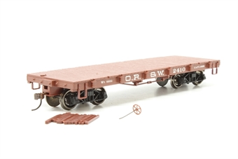 Wooden flatcar 'Ohio River & Western' 2410