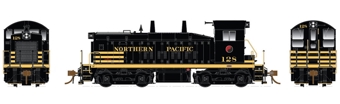 SW1200 EMD of the Northern Pacific #128 - digital sound fitted