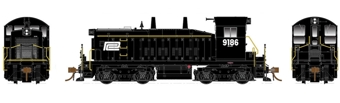 SW1200 EMD of the Penn Central #9186 - digital sound fitted