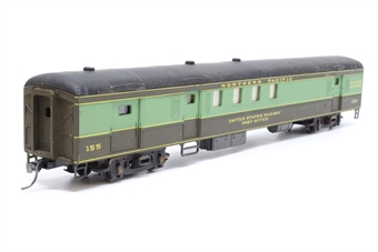 Smooth side baggage express car of the Northern Pacific 155