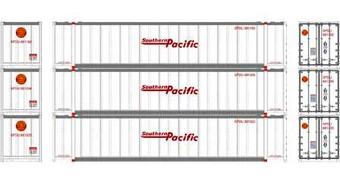 48' Containers Southern Pacific - pack of 3