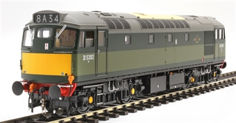 Class 27 D5382 in BR two-tone green with small yellow panels