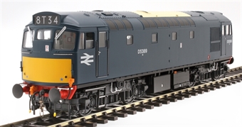 Class 27 D5389 in early BR blue with small yellow panels