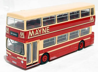 DMS type Daimler Fleetline restyled d/deck bus "Mayne" of Manchester 