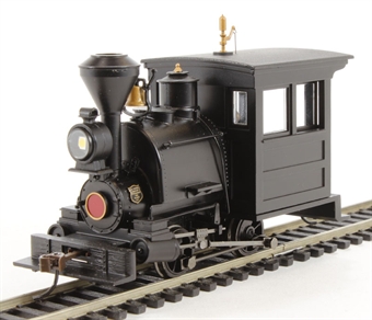 Porter 0-4-0 - Black Unlettered Horizontal Panel - DCC Sound