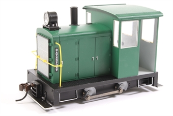 0-4-0 side-rod Davenport - green - DCC fitted