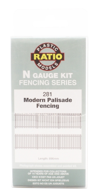 Modern pallisade fencing