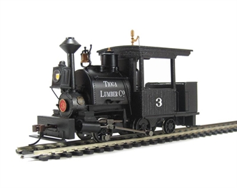 Porter 0-4-2 - Tioga Lumber Co. #3 - DCC Sound