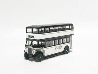 Leyland Titan TD1 closed rear 1930's d/deck bus "Western"