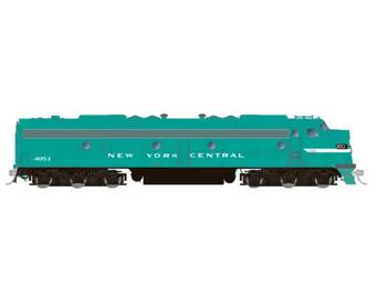 E8A EMD 4053 of the New York Central - digital sound fitted