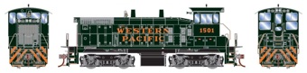 SW1500 EMD 1501 of the Western Pacific 